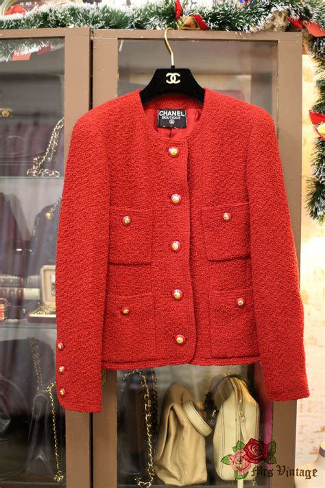 chanel jacket 20809|chanel jackets red.